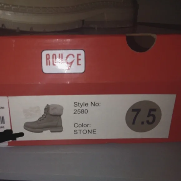 New- Stone color winter boots (New) - Picture 4 of 4